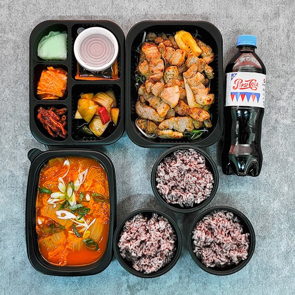 삼반3인 도시락 - 목살